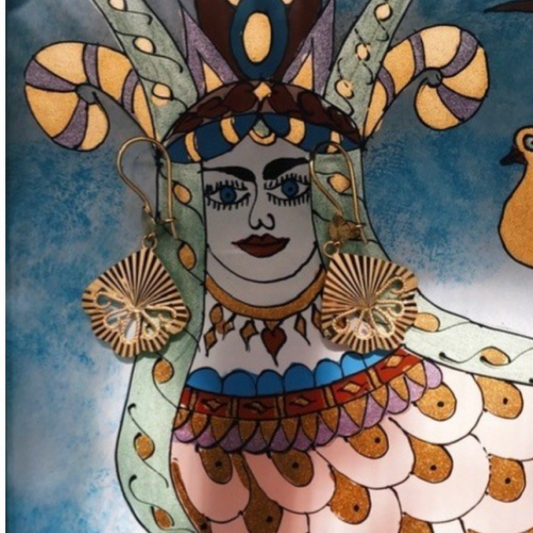 Gelin Küpesi – Kalem İşi El Yapımı