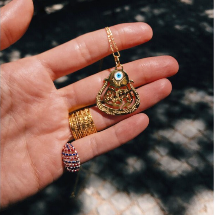 Vintage Maşallah Kolye Ucu
