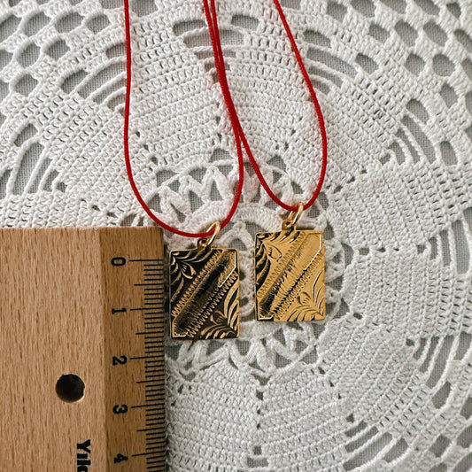 Vintage Kalemli Kolye Ucu