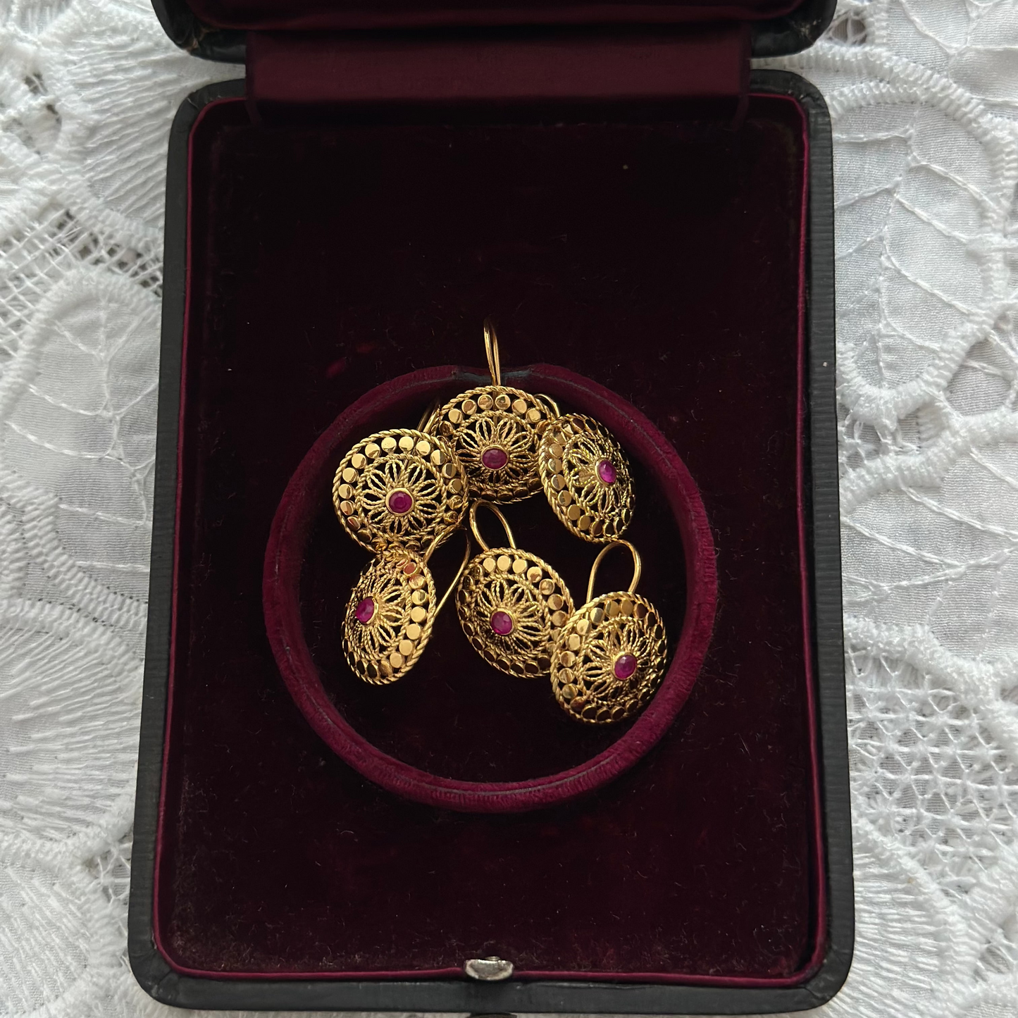 İlkbahar Küpe - pirinç serisi