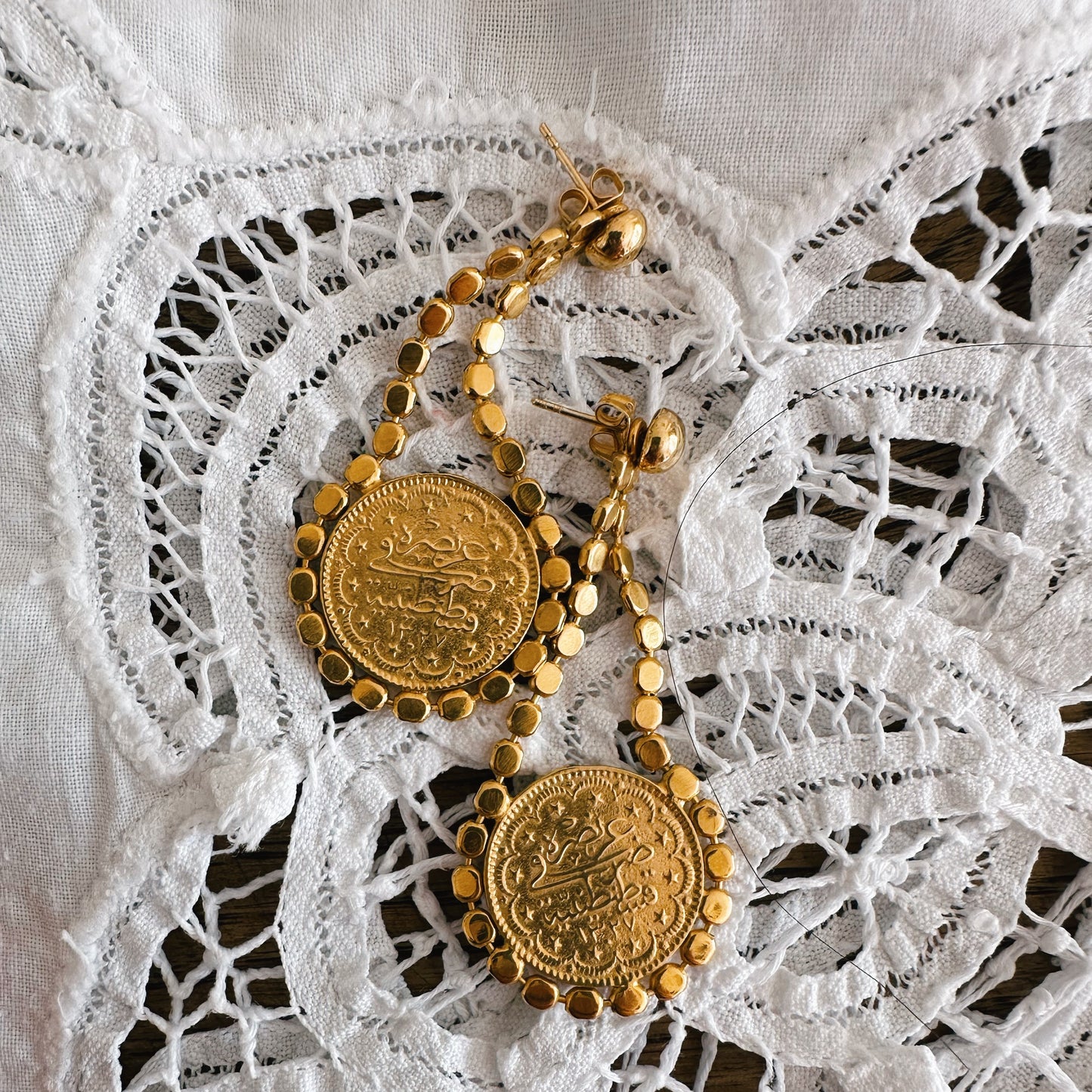 Hazine Küpe | Osmanlı Esintisi & Otantik Zarafet